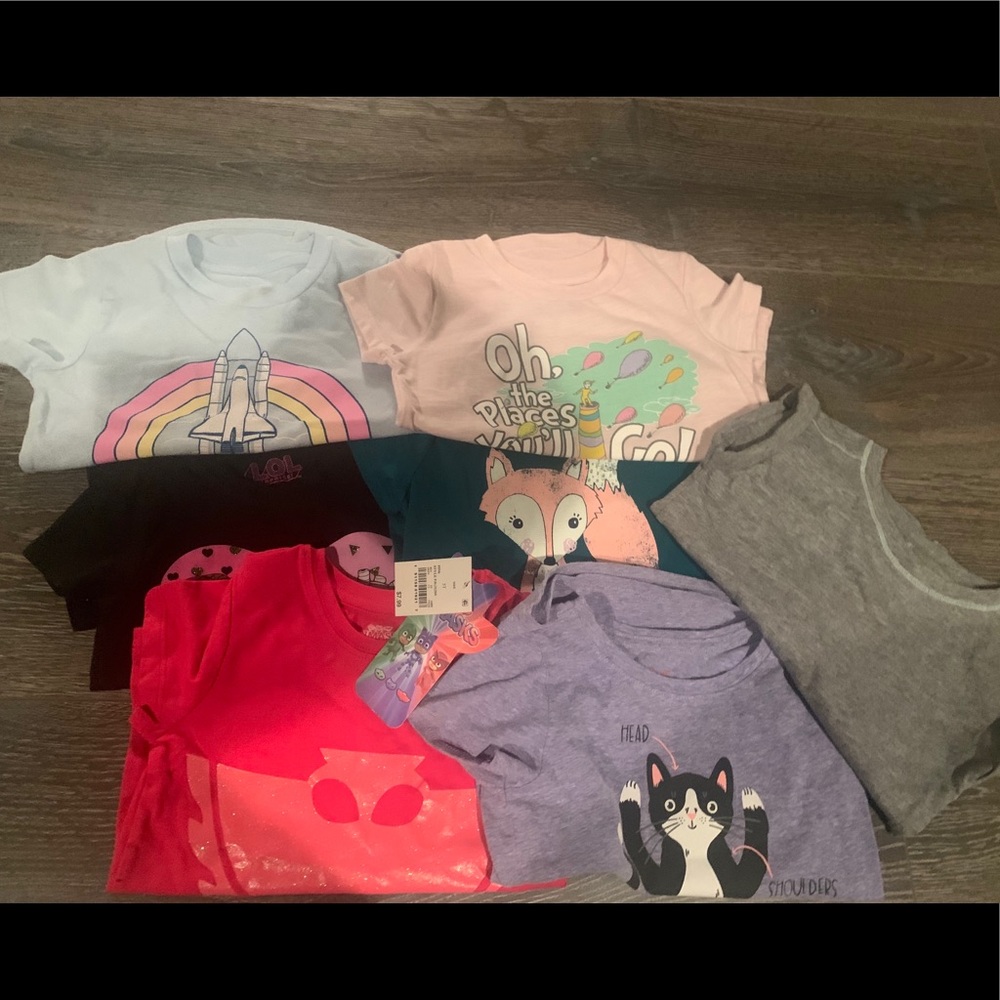 Random shirts 4T-5T kids